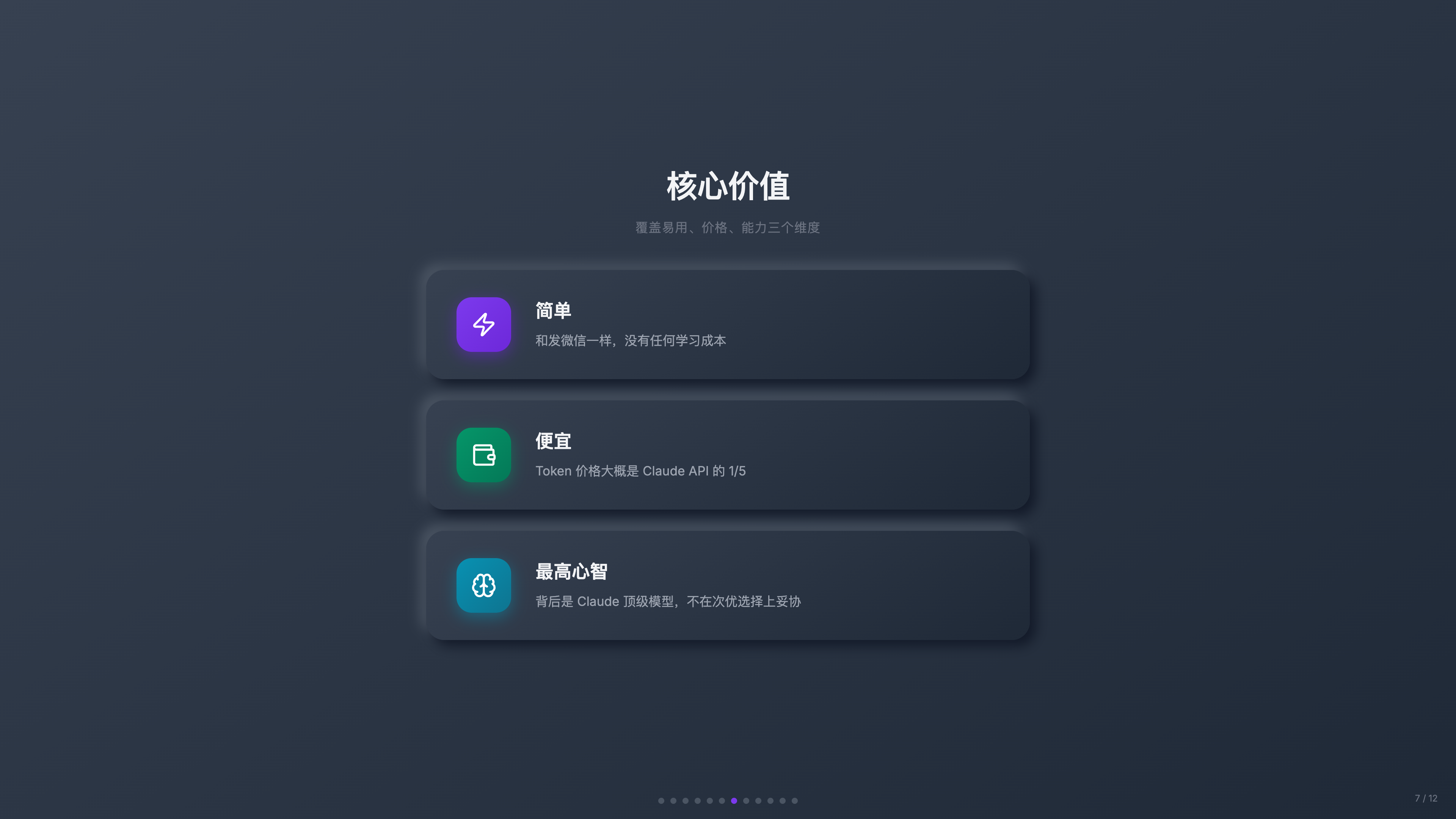 第 7 张 — 核心价值