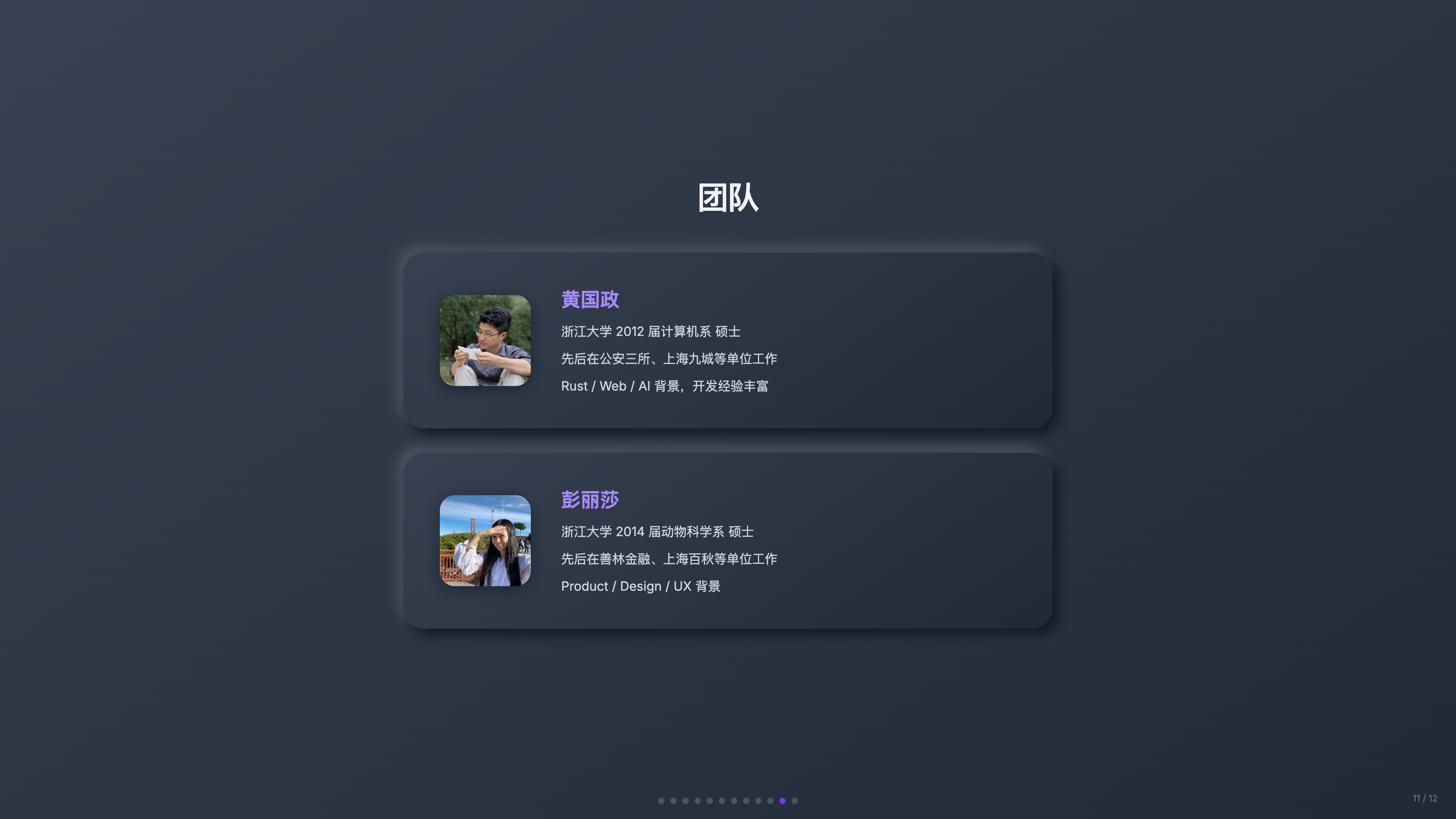 第 11 张 — 团队